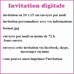 copy of Invitation anniversaire moto cross à imprimer