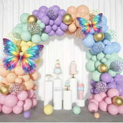Gabarit découpe papillon pour créer décoration anniversaire