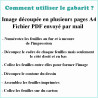 copy of Gabarit simba assis pour créer un personnage décoration anniversaire et baptême roi lion