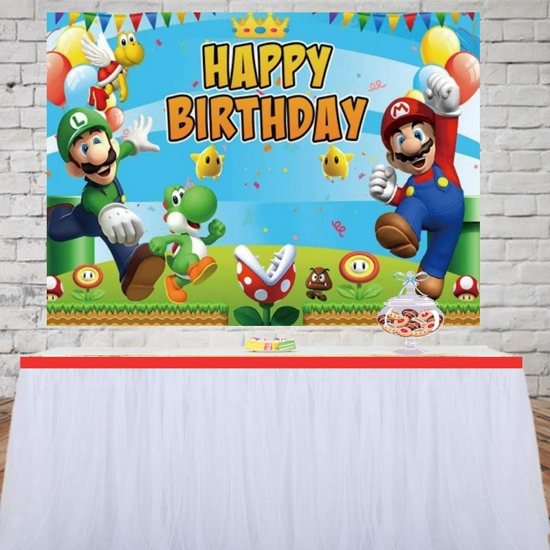 Super mario invitation anniversaire, invitation personnalisée Super Mario -   France