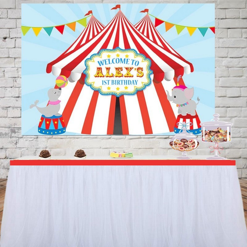 Décoration gâteau cirque à imprimer  Decoration cirque, Anniversaire cirque,  Cirque