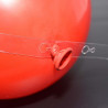 arche de ballon déstructurée ruban à trous pour deco anniversaire ballon