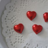 perles coeur rouge pour créer soi-même faire part mariage pas cher